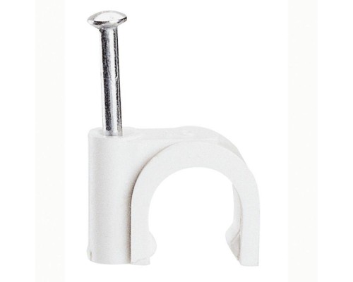 Зажим Fixfor d10мм бел. (уп.100шт) Leg 031559