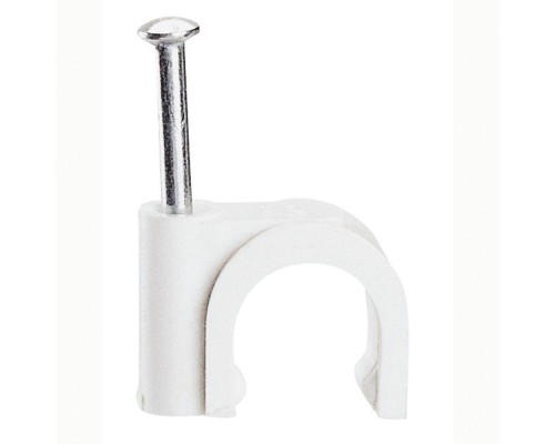 Зажим Fixfor d7 бел. (уп.1000шт) Leg 031556