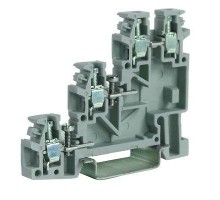 Зажим TLS.2/T 3-х уровн. c LED индикац. между верхним и нижним уровнем DKC ZTL120