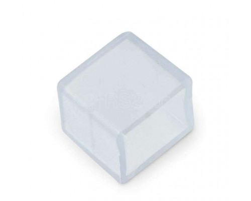 Зажим изолирующий UCW-K10 CLEAR 025 POLYBAG (заглушка) для светодиодной ленты 220В 10х7мм прозр. (уп.25шт) Uniel UL-00000870