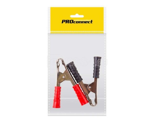 Зажим крокодил 100А 105мм (уп.2шт) PROCONNECT 16-0019-1-9