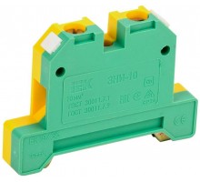 Зажим наборный ЗНИ-10PEN 10кв.мм (JXB-земля) ИЭК YZN20-010-K52