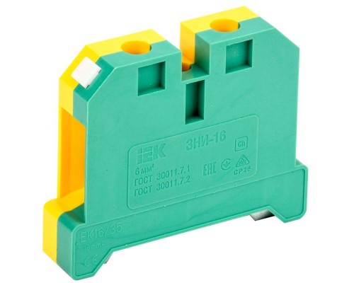 Зажим наборный ЗНИ-16PEN 16кв.мм (JXB-земля) ИЭК YZN20-016-K52