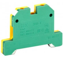 Зажим наборный ЗНИ-4PEN 4кв.мм (JXB-земля) ИЭК YZN20-004-K52
