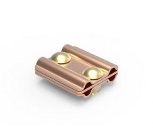 Зажим параллельный с раздел. пластиной медь DKC NG3107CU