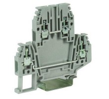 Зажим проходной DBC.2/LGR с лампой/LED сигнализацией DKC ZDB130GR