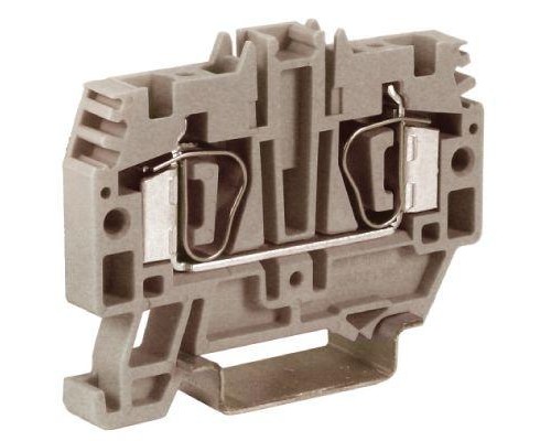 Зажим проходной HMM.4GR 4кв.мм сер. DKC ZHM250GR-RET