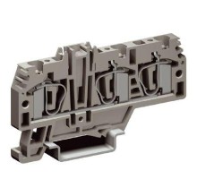 Зажим проходной HMM.4/1+2GR 4.5кв.мм DKC ZHM210GR