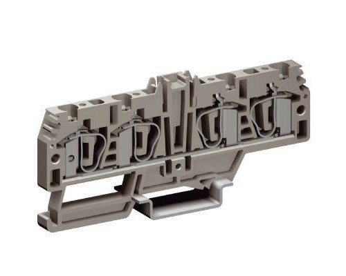Зажим проходной HMM.4/2+2GR 4кв.мм 2 ввода/2 вывода DKC ZHM220GR-RET
