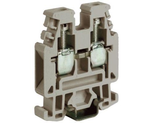 Зажим проходной RP.4/6GR 4кв.мм сер. DKC ZRP300GR