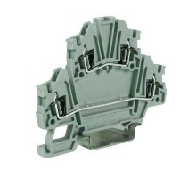 Зажим пружинный HMD.2/3DC/GR 2-х уровн. с диод. DKC ZHD430GR