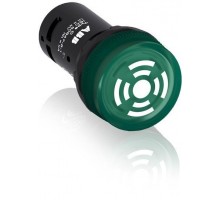 Зуммер CB1-601G с непрерывным сигналом с подсветкой 110-130В AC зел. ABB 1SFA619600R6012