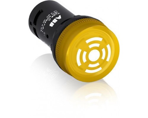 Зуммер CB1-611Y с пульсирующим сигналом с подсветкой 110-130В AC желт. ABB 1SFA619600R6113