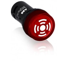 Зуммер CB1-612R с пульсирующим сигналом с подсветкой 110-130В DC красн. ABB 1SFA619600R6121