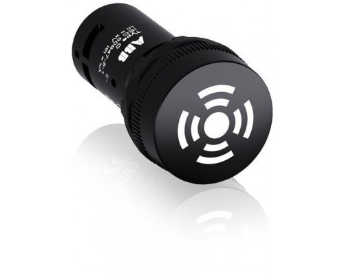 Зуммер CB1-633B с пульсирующим сигналом без подсветки 230В AC черн. ABB 1SFA619600R6336
