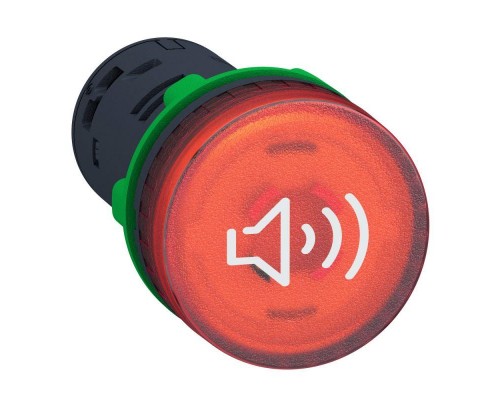 Зуммер непр./прер. сигн. красн. подс. 230В SchE XB5KS2M4